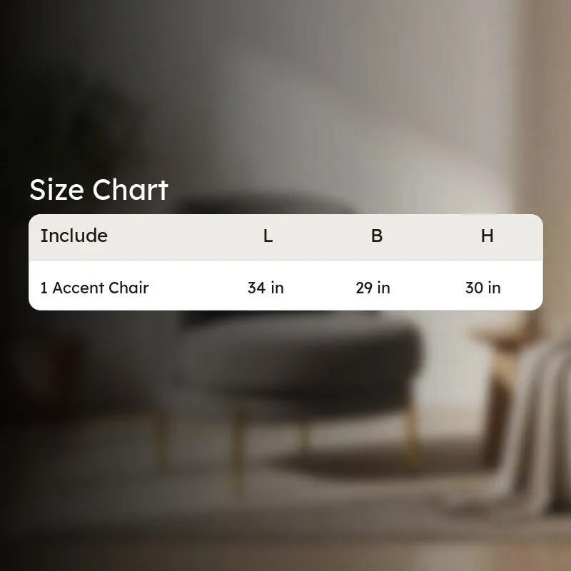 Calyra Neem Wood Accent Chair - Grey media 9