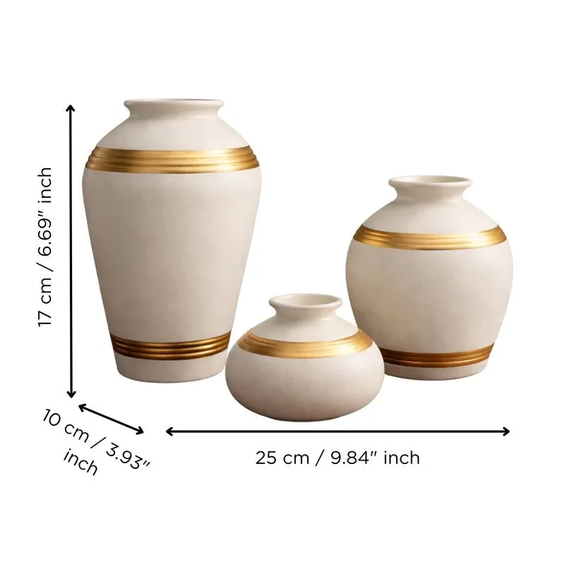 Silhouette Ceramic Vase - Set of Three media 8