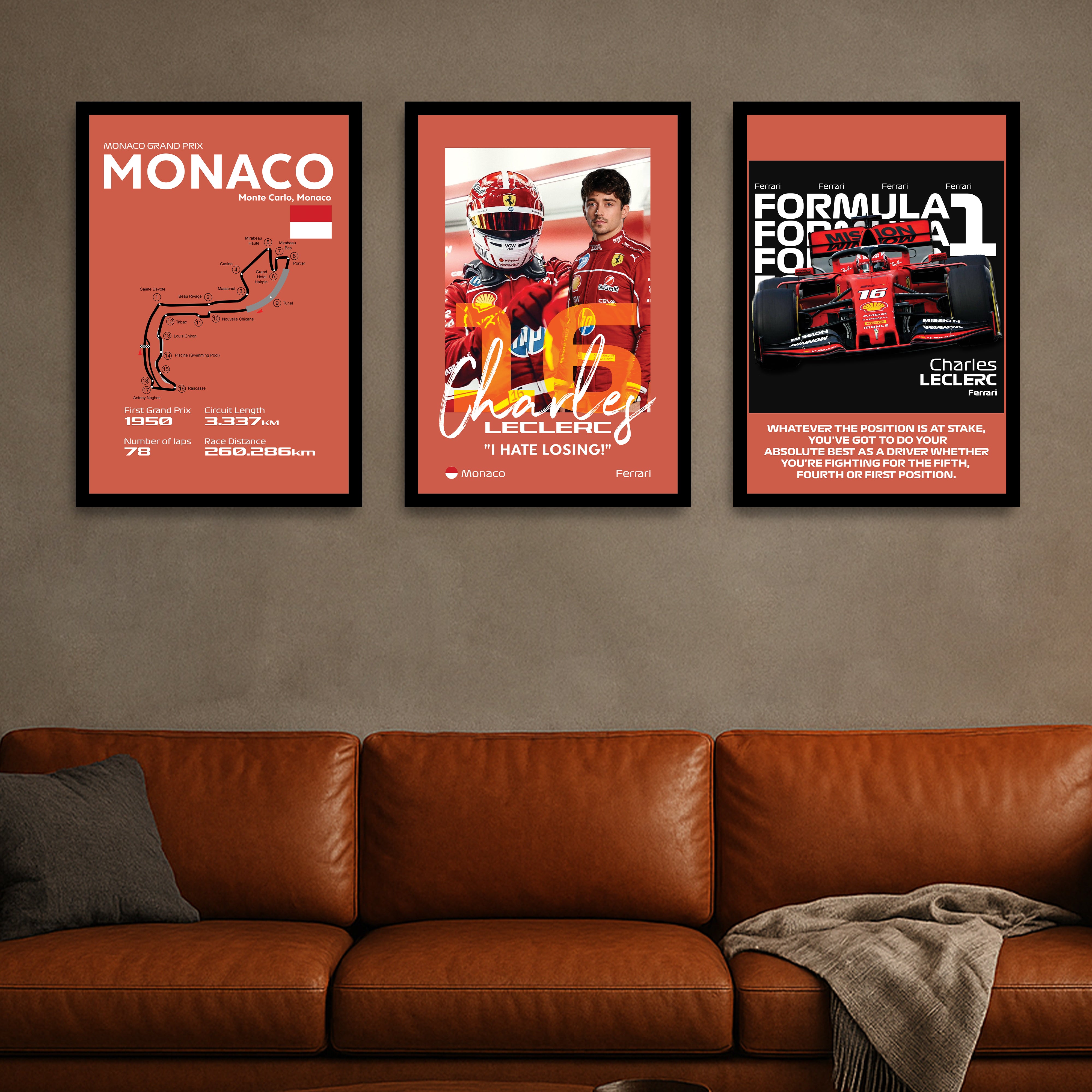 Monaco Grand Prix Formula 1 Wall Art Collection - Set Of Three media 5