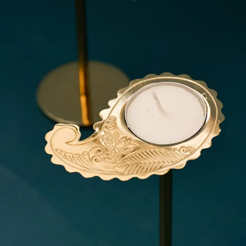 FlameNest Tea Light Candle Holder - Set of Two media 8