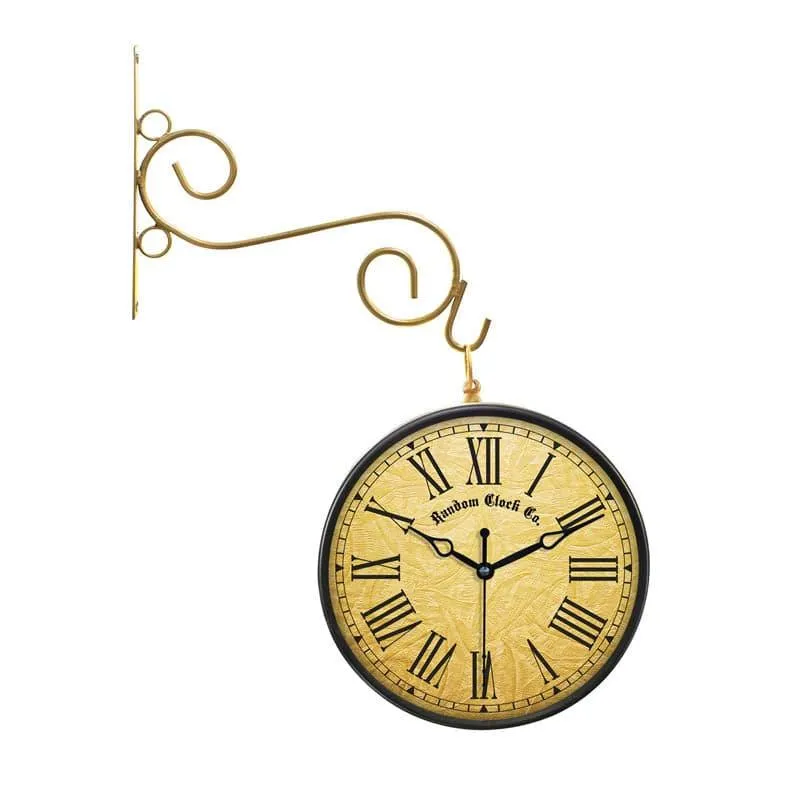 Jenson Double Sided Vintage Station Clock media 4
