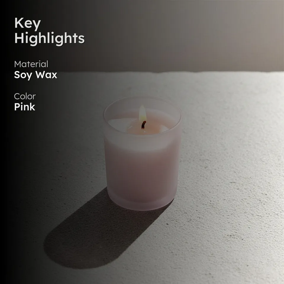 Vivi Scented Candle - Pink media 2
