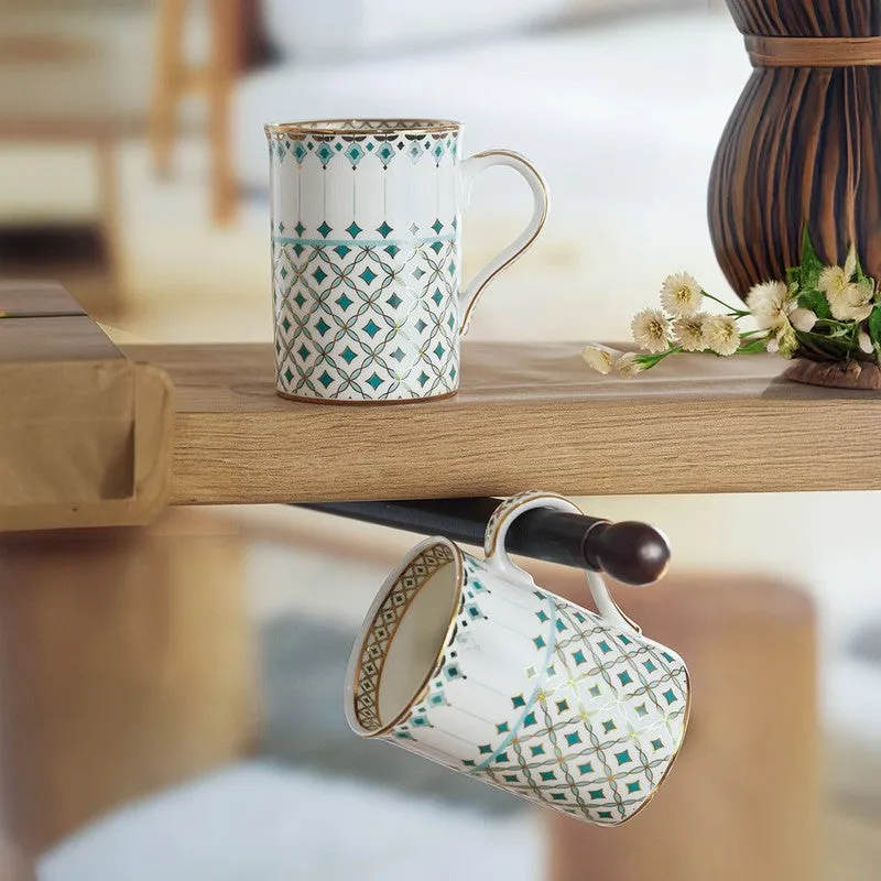 Fioren Ceramic Coffee Mug (245 mL Each) - Set Of Two media 4