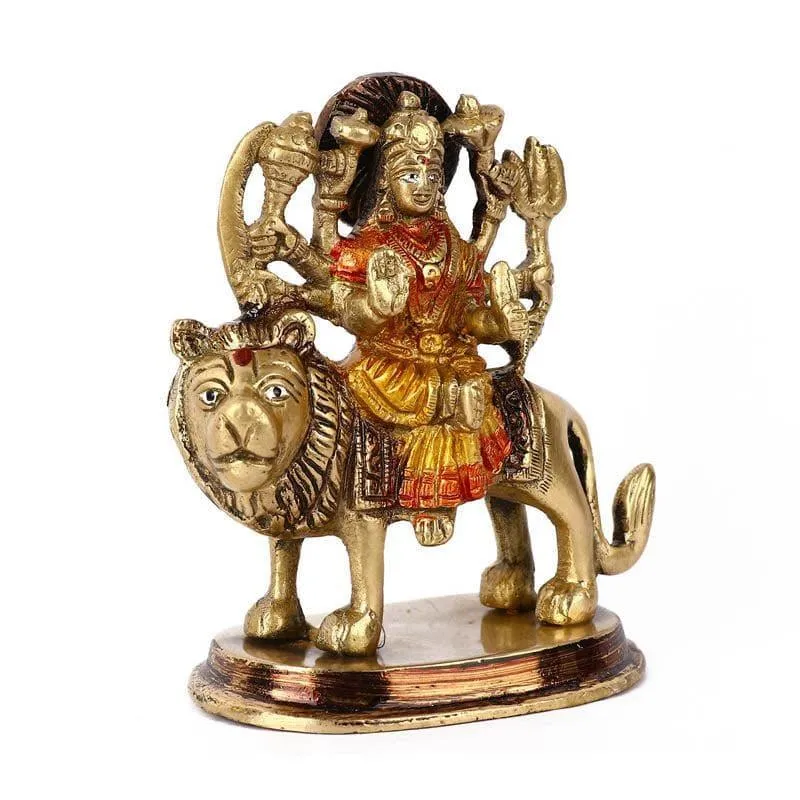 Brass Sherwali Mata Brass Idol media 3