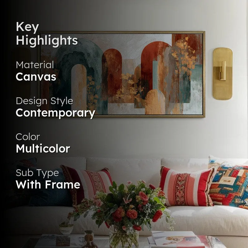 Manorline Abstract Canvas Wall Art media 2