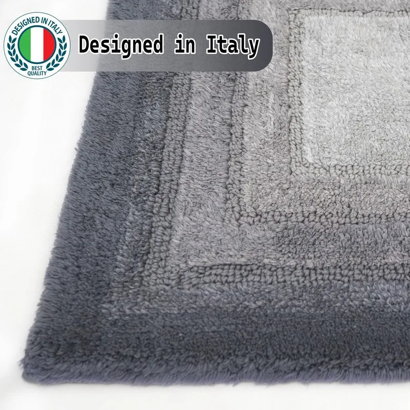 Dryora Cotton Bath Mat - Grey media 6