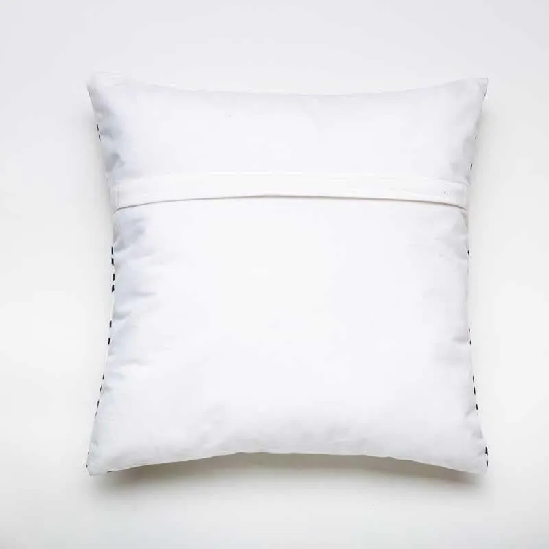 Crafted In Blue Cushion Cover - 5