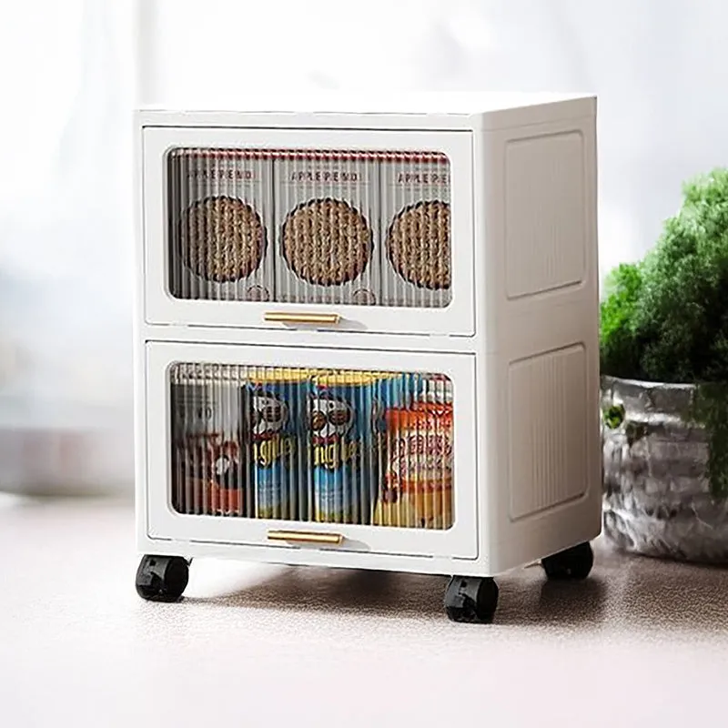 Caspian 2 Tiered Plastic Storage Rack media 1