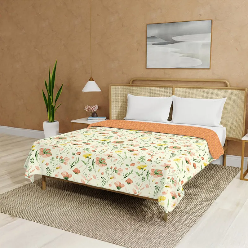 Urban Space Meadows Buttercream Reversible Dohar media 1