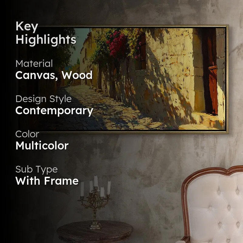 Enclave Canvas Wall Painting With Frame media 2