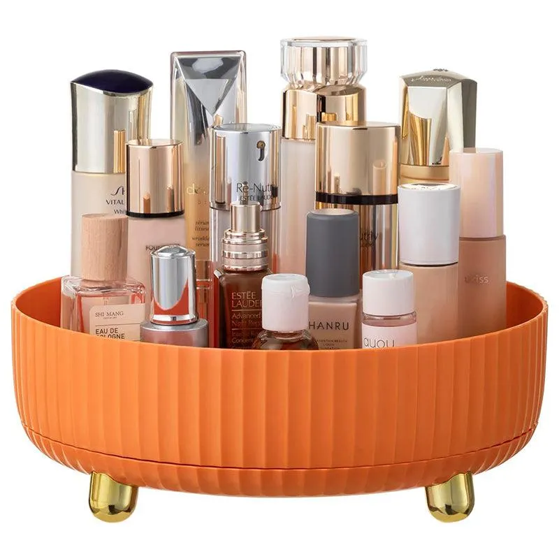 Bits & Bliss Revolving Desk Organizer - Orange media 3