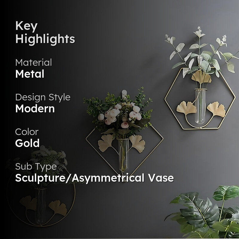 Teodora Metal Vase - Set Of Three media 2