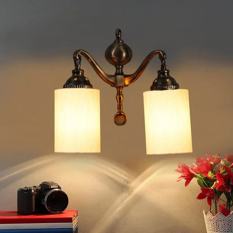 Seraphic Cylindrical Metal Wall Lamp media 1