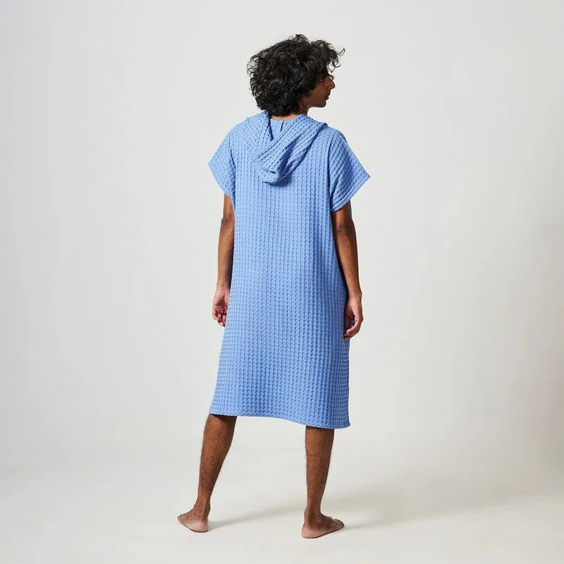 DewWrap Coton Bath Robe - Blue media 3