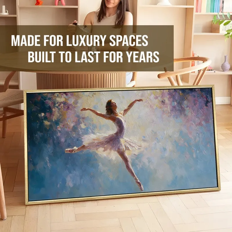 Whisper of Grace Canvas Wall Painting With Frame media 5