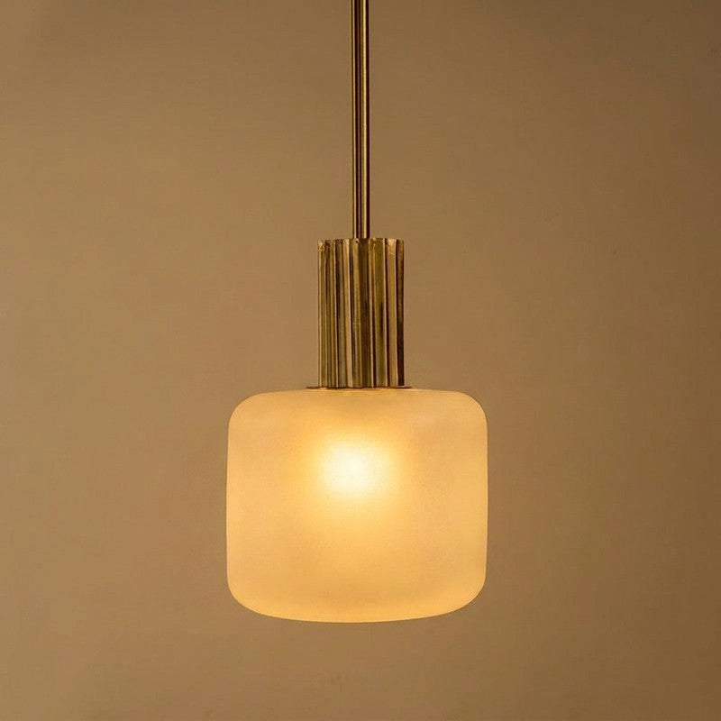 Orange Tree Glided Glass Ceiling Lamp - Defult Title