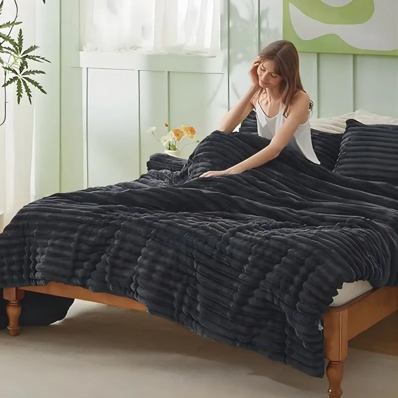 PureDrape Comfort (Black) Bedding Set - Four Piece Set media 4