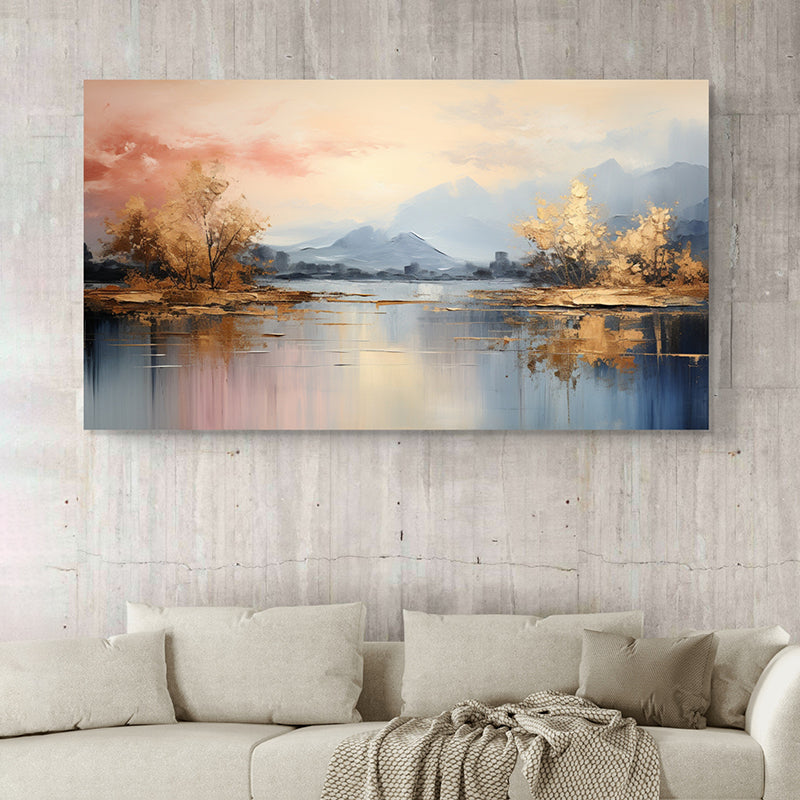 Shanthitheera Canvas Wall Painting