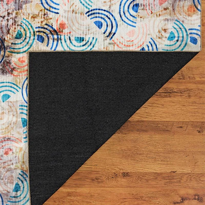 Carter Abstract Carpet - Teal media 7