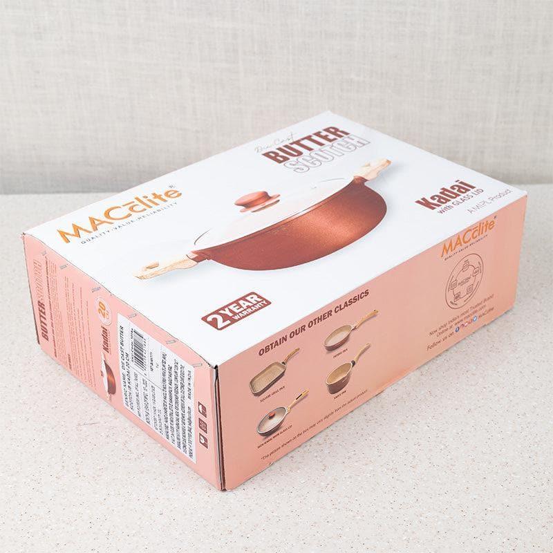 Macclite Kadhai With Lid - 10 Inches - 2300 mL media 8