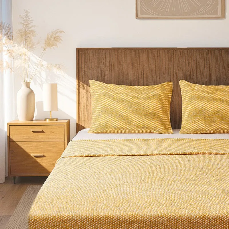 Vindhya Bedcover - Yellow media 4