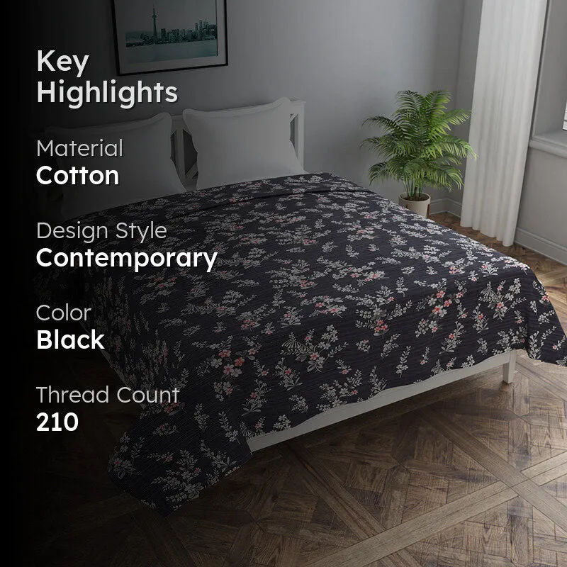 Midnight Grove Cotton Duvet Cover - 210 TC media 2