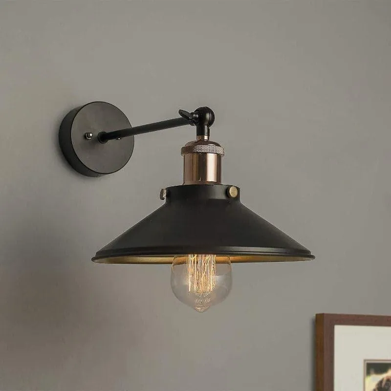 Avena Cone Metal Wall Lamp - Rose Gold media 3