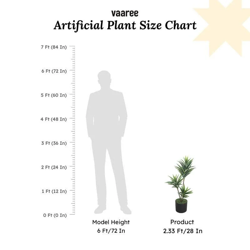 Eternal Verdure Artificial Plant With Black Plastic Pot media 8