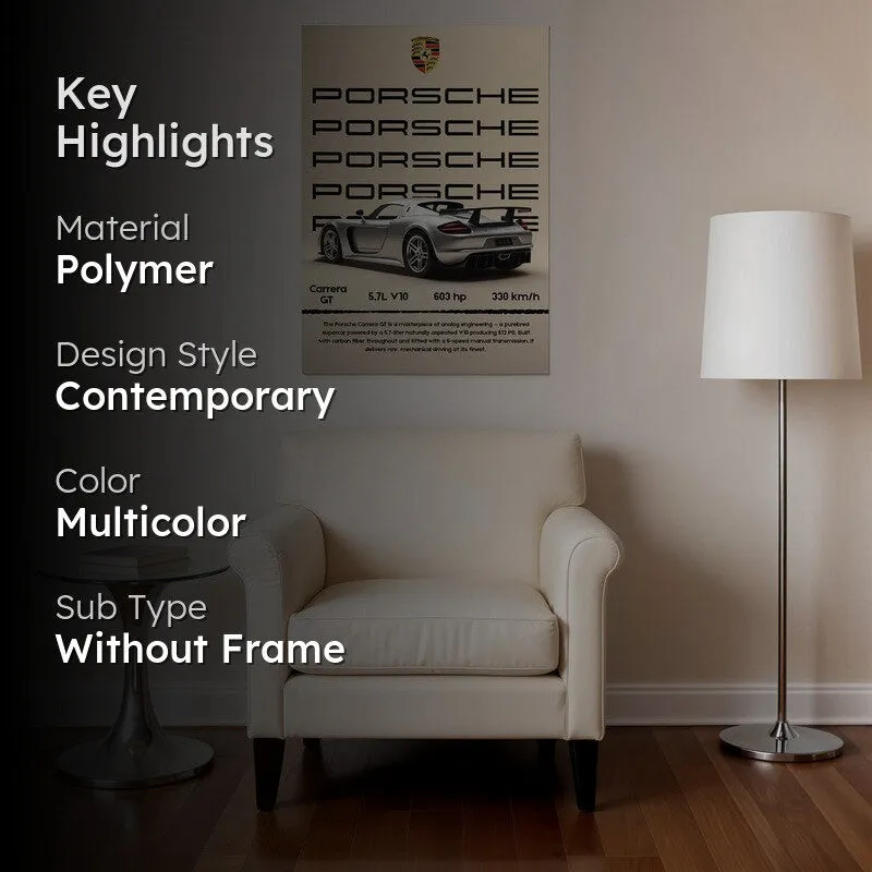 Porsche Powerhouse Wall Poster media 2
