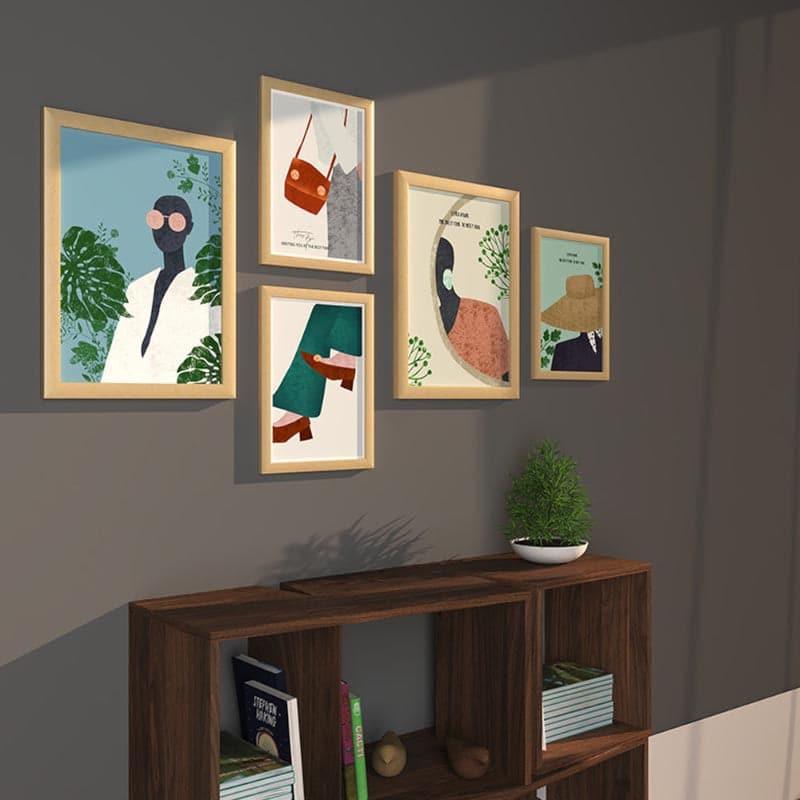 Diary Of An African Wall Art - Set Of Five