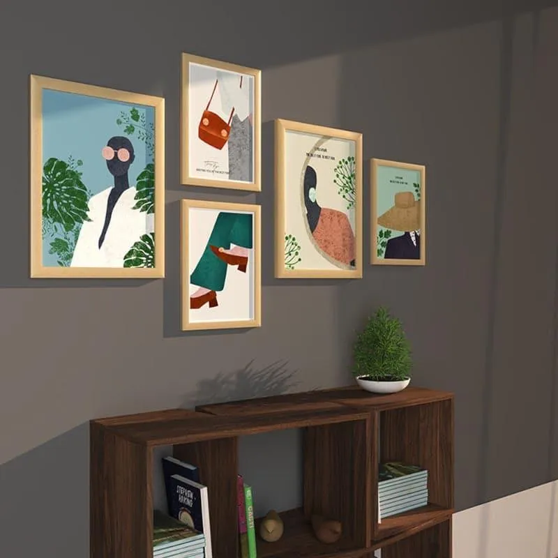 Diary Of An African Wall Art - Set Of Five media 1