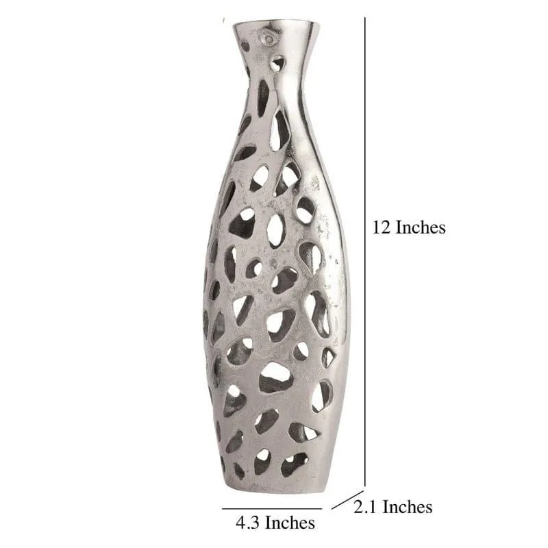 Cleome Charm Vase (Small) - Silver media 6