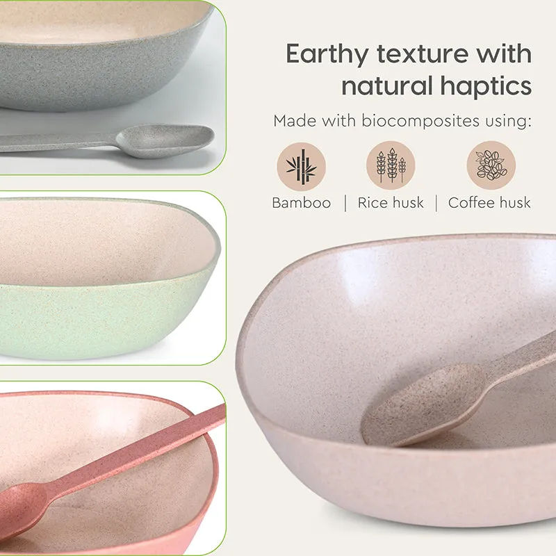 Sustaina Mixing Bowl With Spoon (750 mL Each) - Eight Piece Set media 3