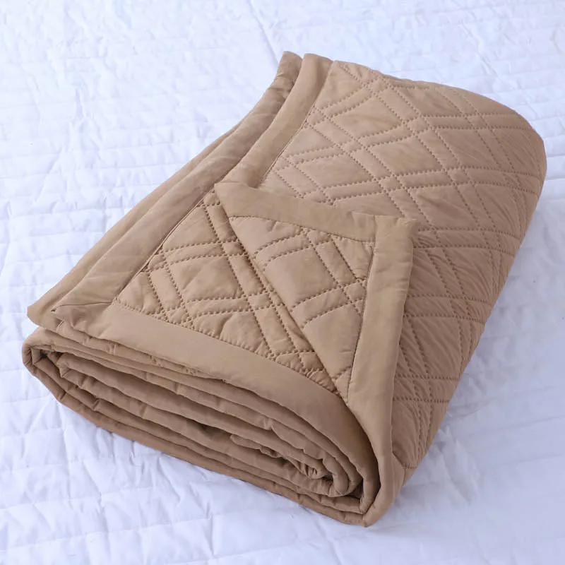 Jisha Microfiber Bedcover - Brown media 5