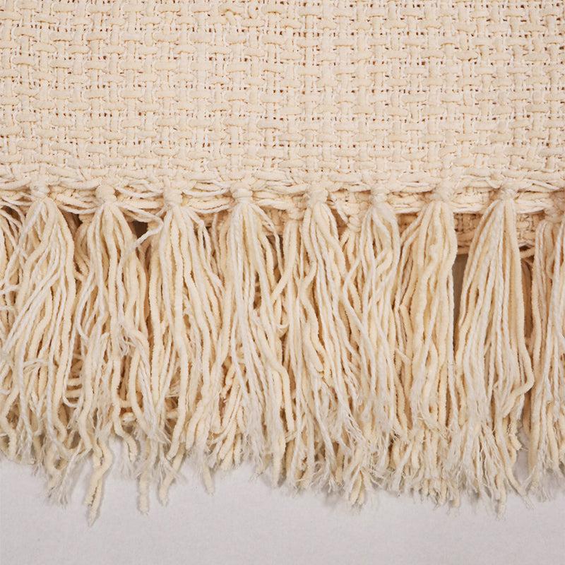 Cozy Loom Throw - Cream media 5
