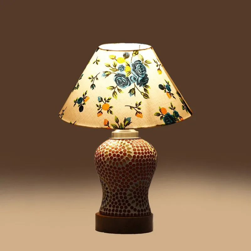 Aranya Fleur Wooden Table Lamp - Multicolor media 7