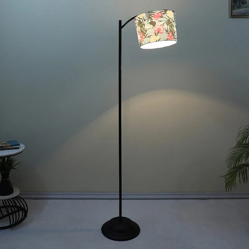 Gardensa Printed Arched Iron Floor Lamp media 1