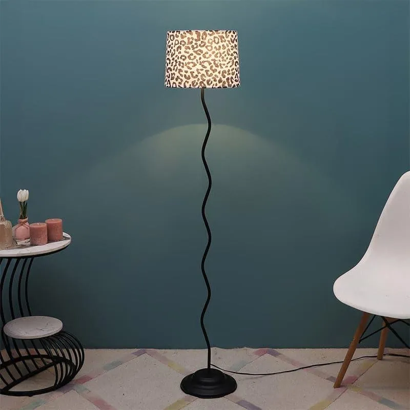Leopard Hide Wavo Floor Lamp media 3