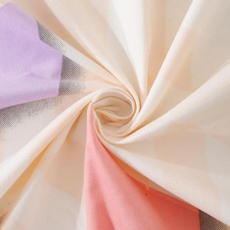 Playful Geometric Bedsheet - 150 GSM media 4