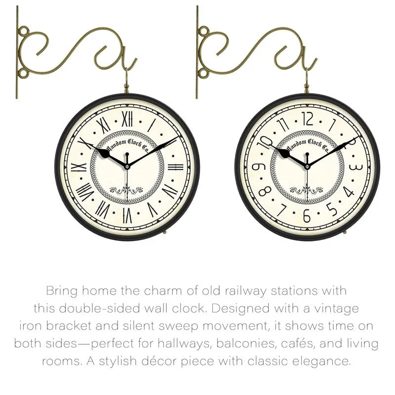 Queenshire Double Sided Wall Clock media 5