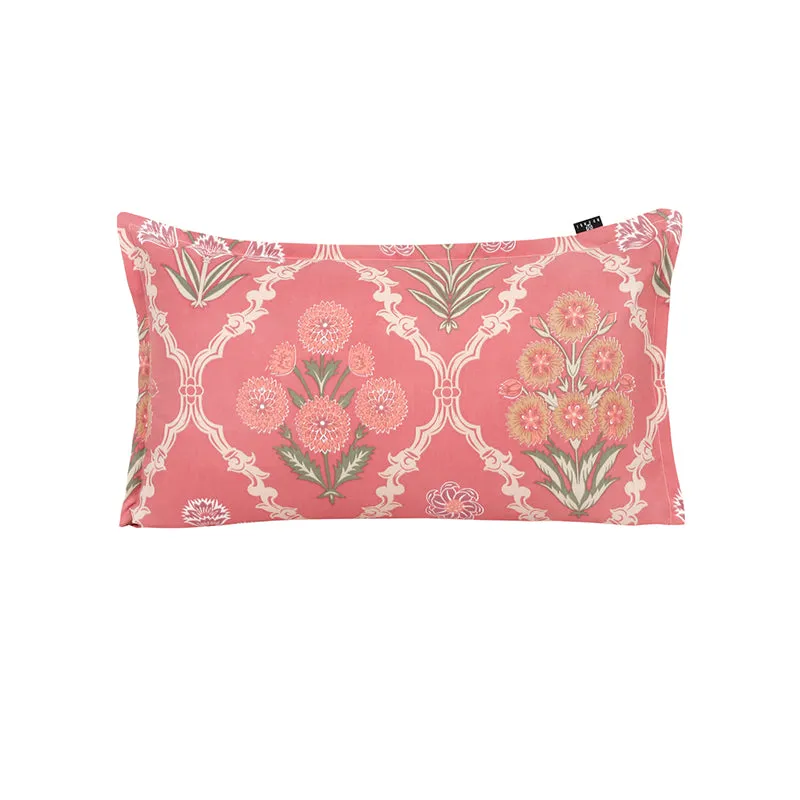 Gulab Floral Pillow Cover - Set Of Two media 3