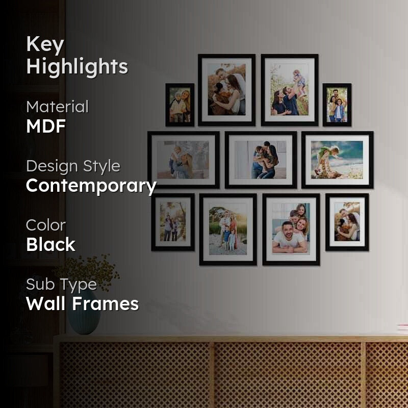 Memories By the Lane Photo Frames - Set Of Eleven media 2