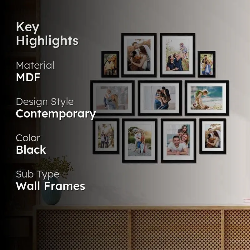 Memories By the Lane Photo Frames - Set Of Eleven media 2