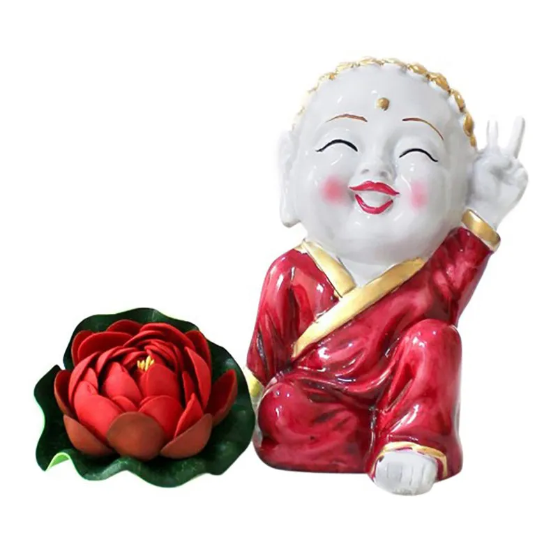 Blushing Buddha Showpiece media 3