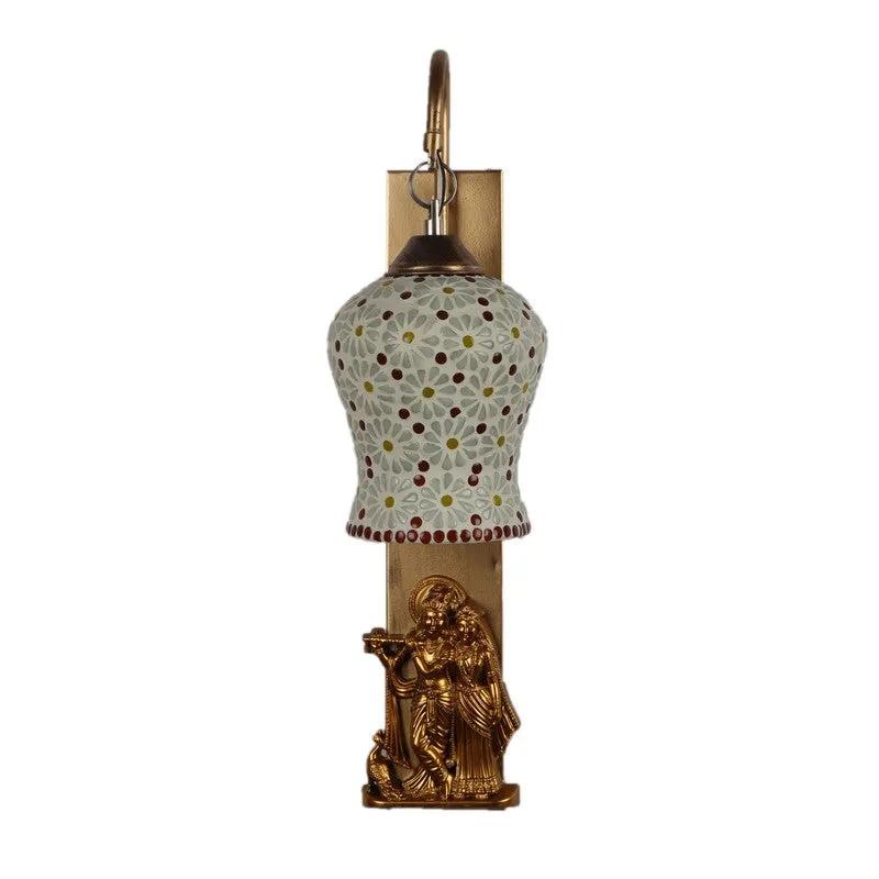Royal Mosaic Iron Wall Lamp media 4