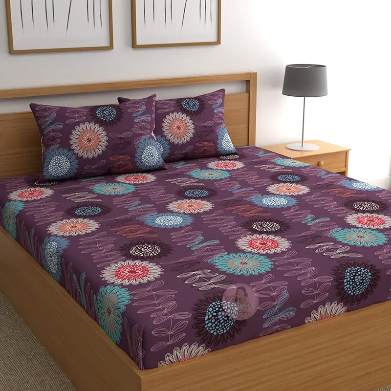 Minnette Fitted Microfiber Microfiber Bedsheet - 150 GSM media 1