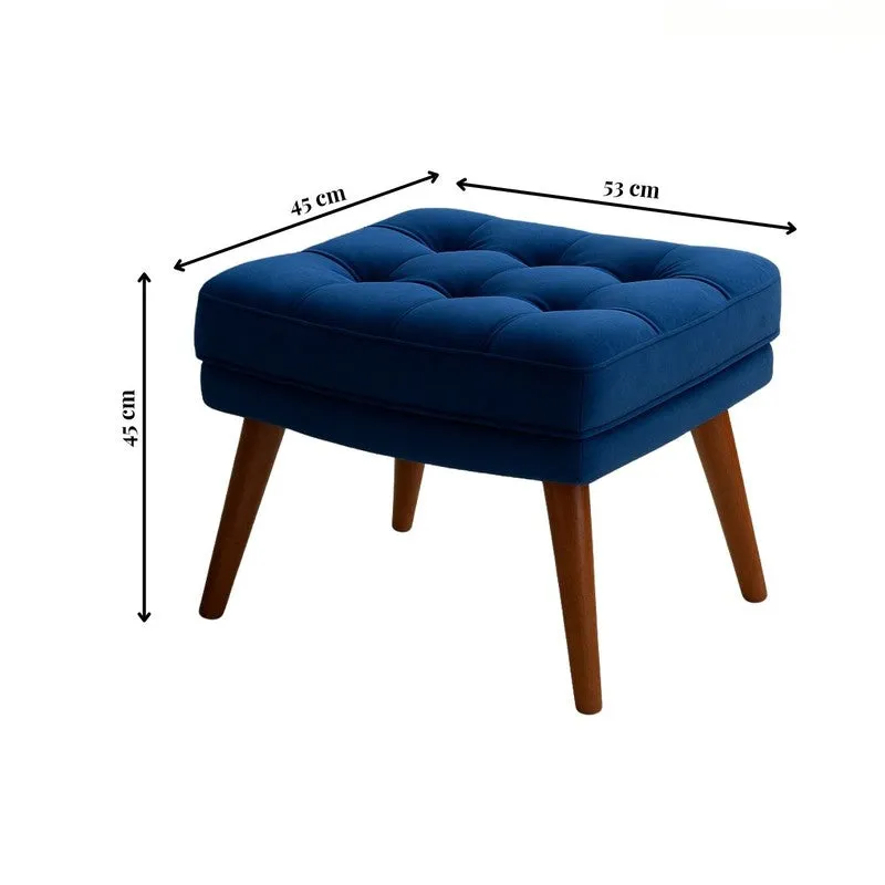 Cresvino Prime Ottoman - Blue media 7