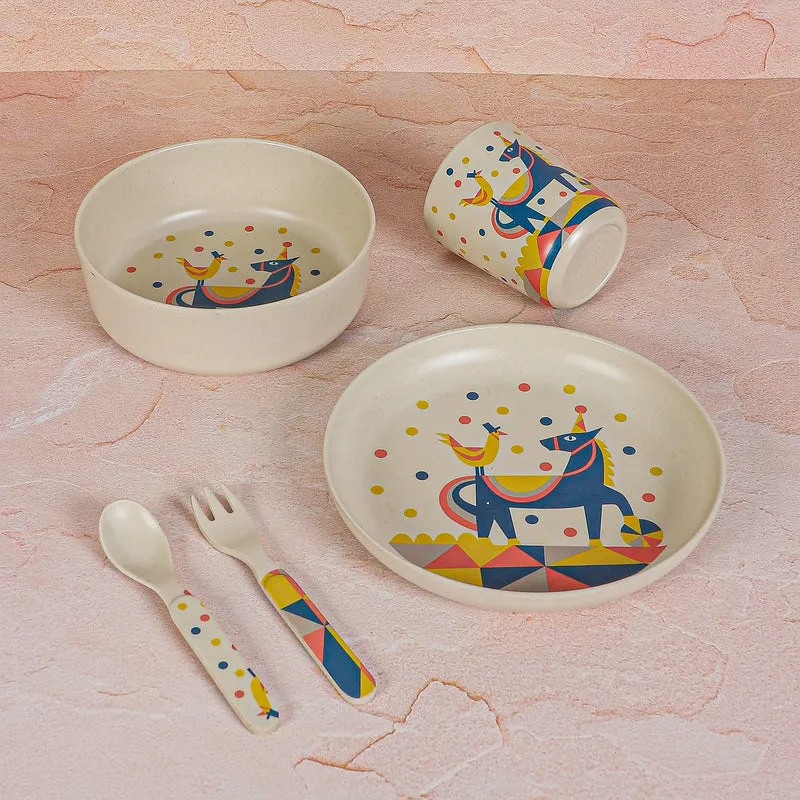 Circus Party Dinner Set - Five Piece Set media 4