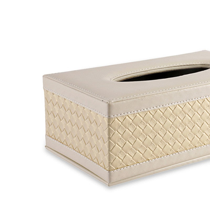 AarviDecor Velvique Faux Leather Tissue Holder media 7