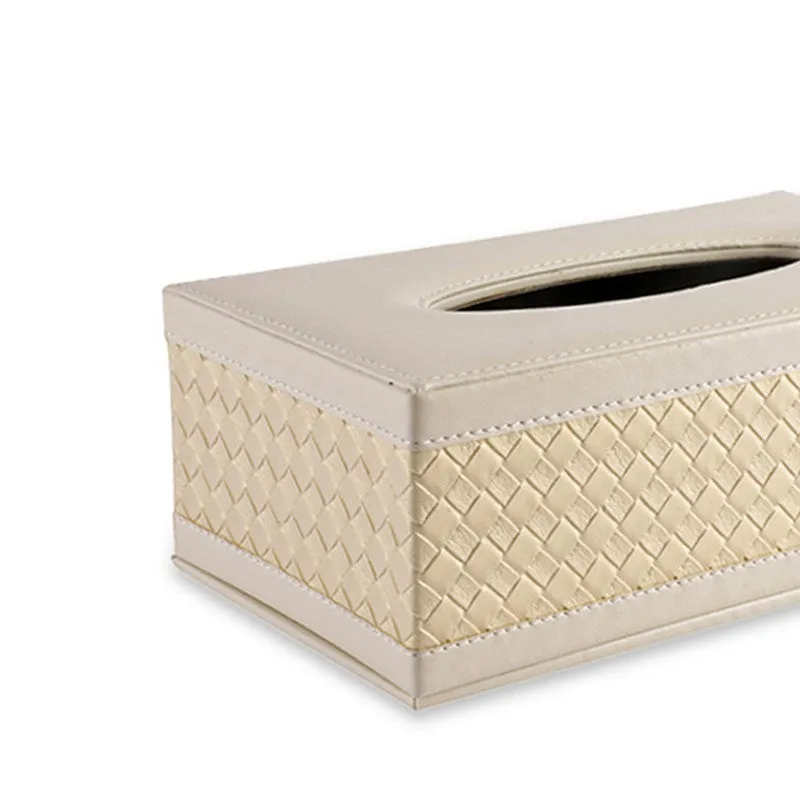 AarviDecor Velvique Faux Leather Tissue Holder media 7